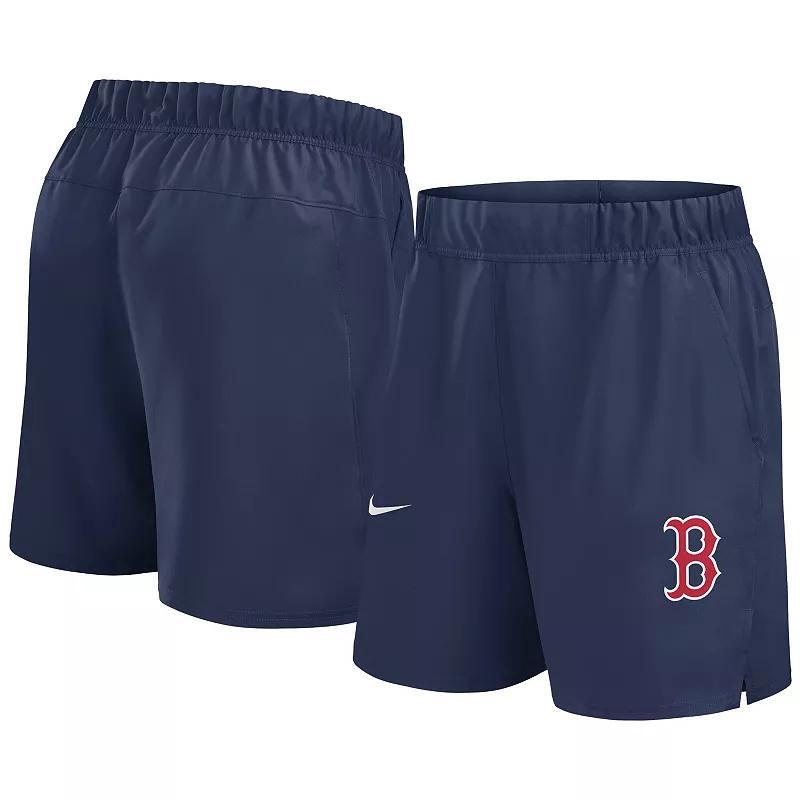 Men's Nike Red Los Angeles Angels Woven Victory Performance Shorts, Size: Medium Product Image