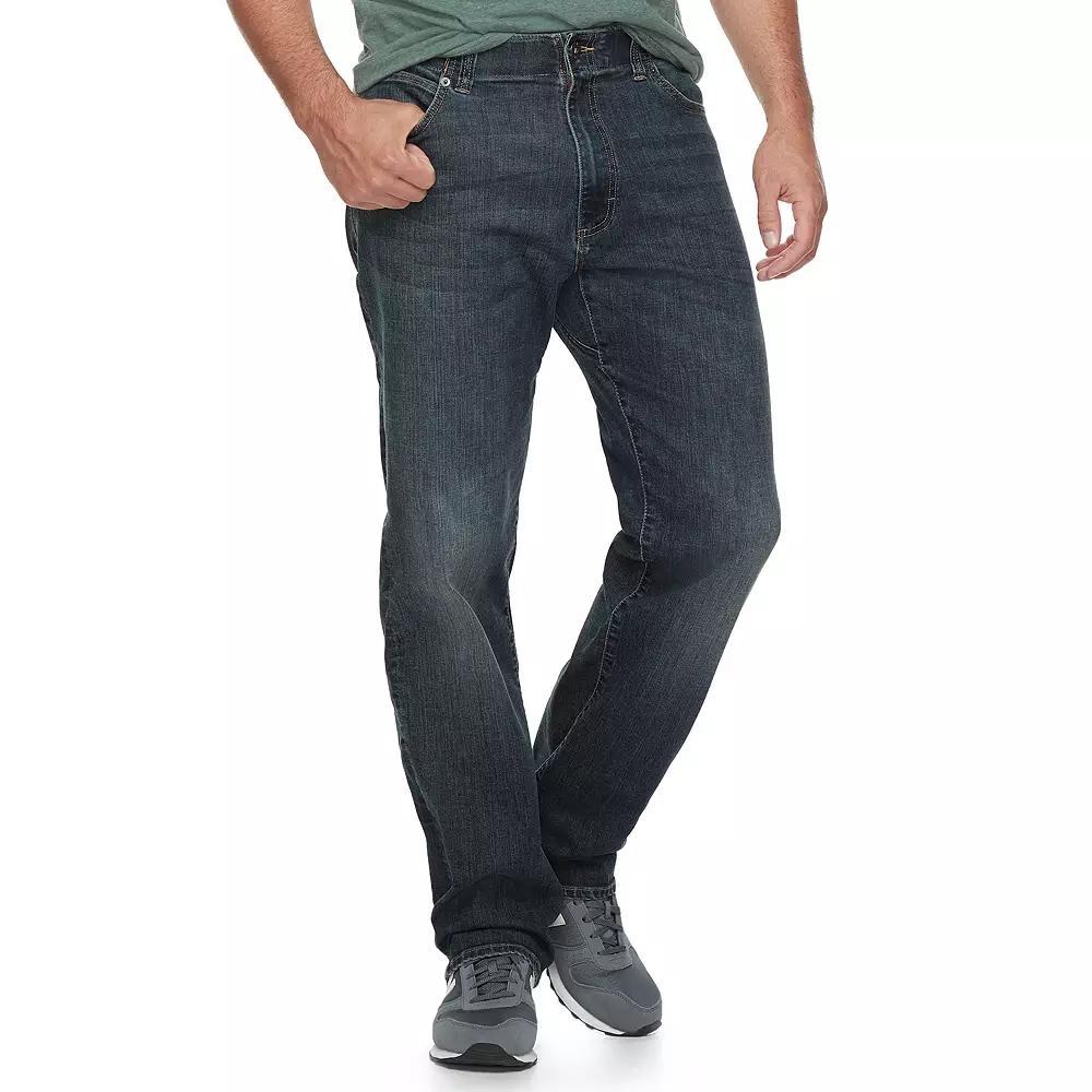 Big & Tall Lee Extreme Motion Relaxed Straight Jeans, Mens Product Image