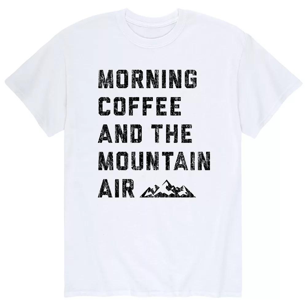 Mens Coffee And Mountain Air Tee Product Image