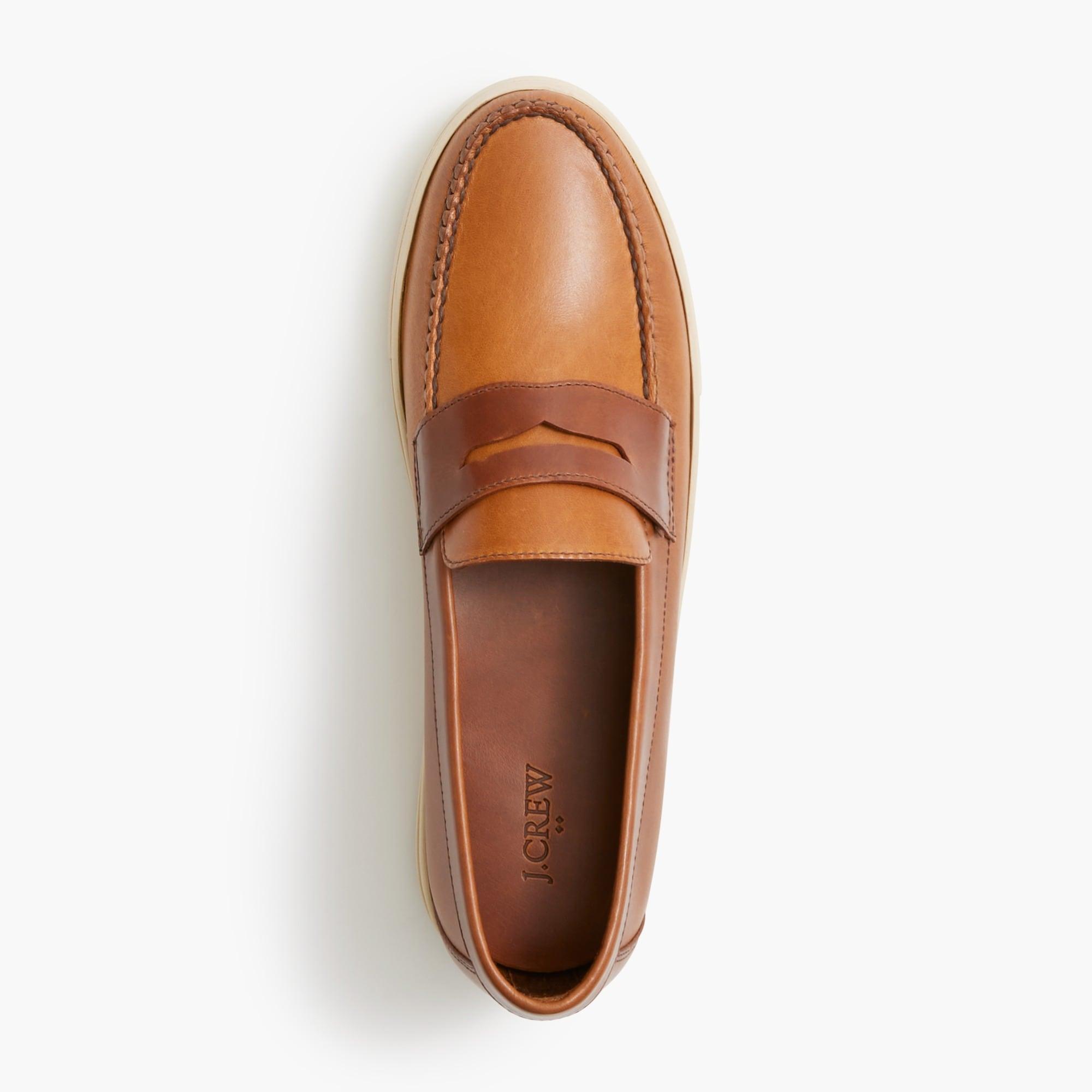 Leather hybrid casual loafers Product Image