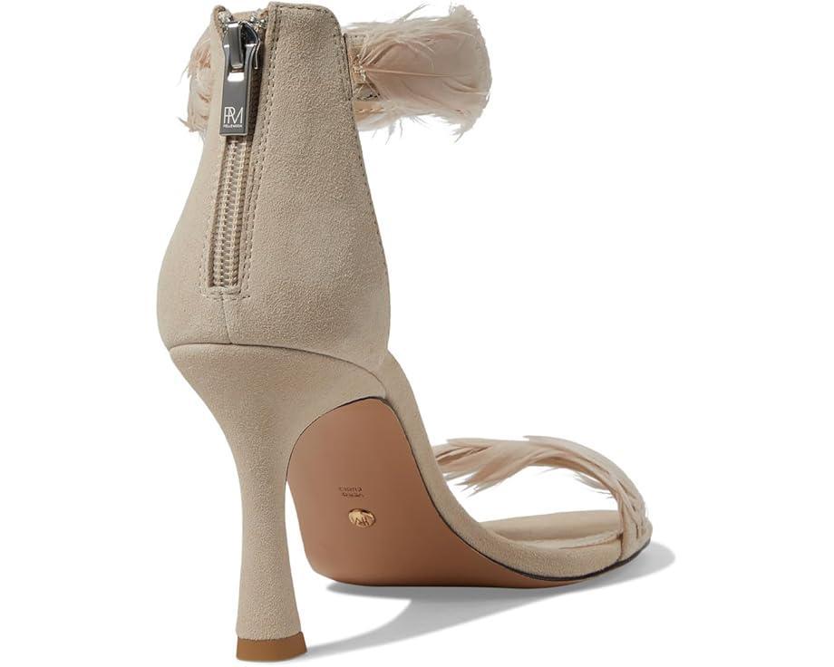 Allie Crocodile-Embossed Leather Sandals Product Image
