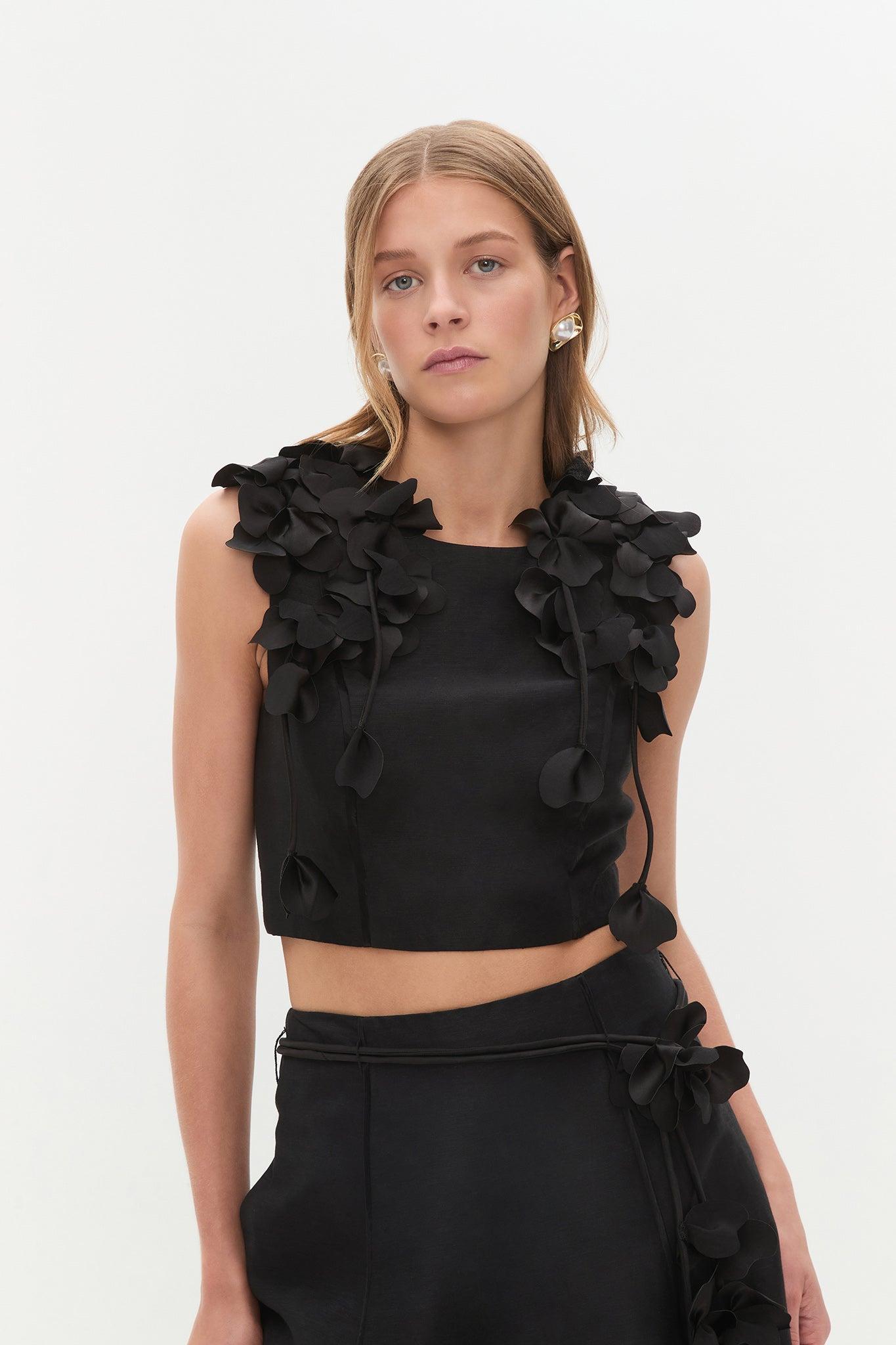 Camille Flower Top Product Image