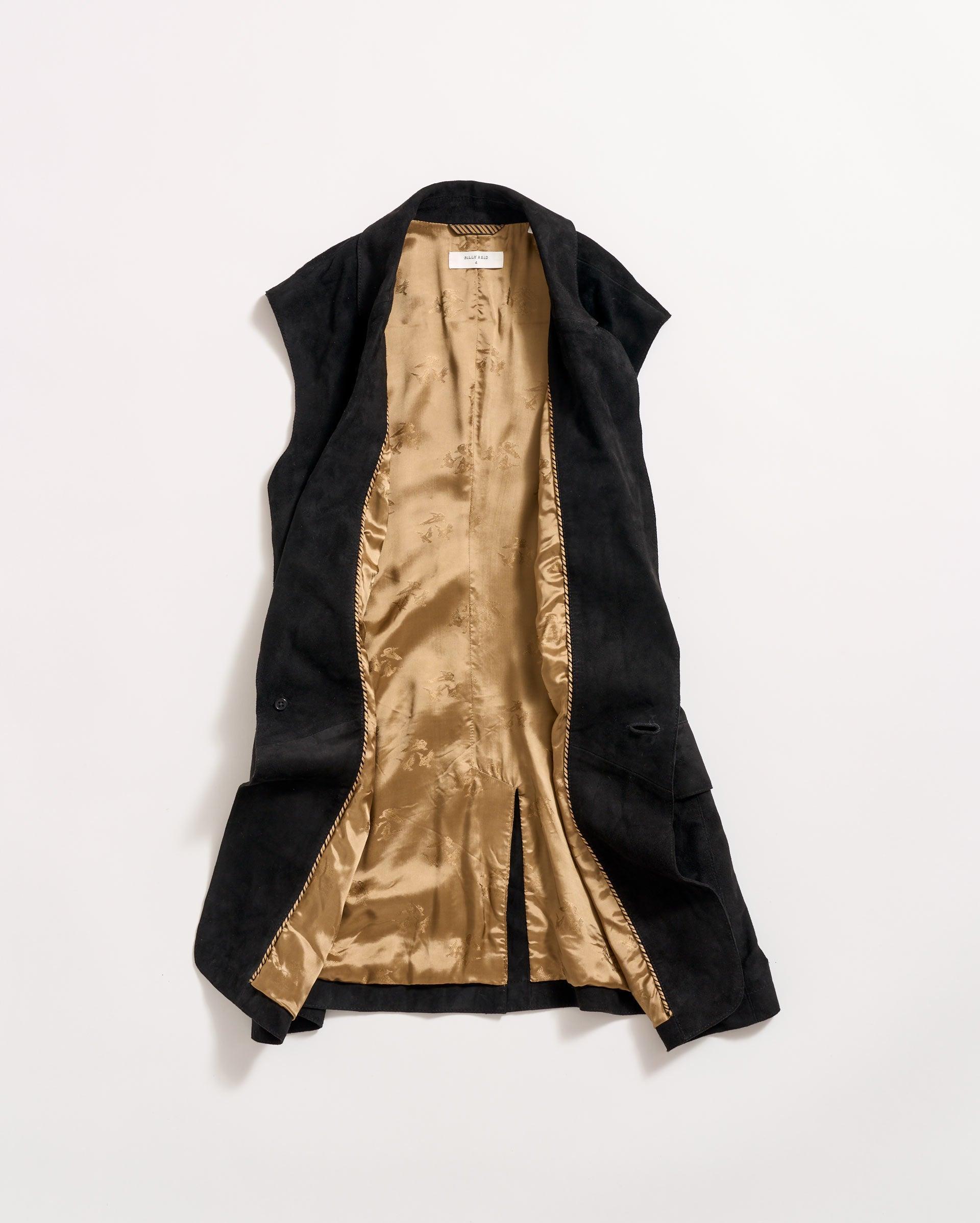 Suede Blazer Vest -  Product Image