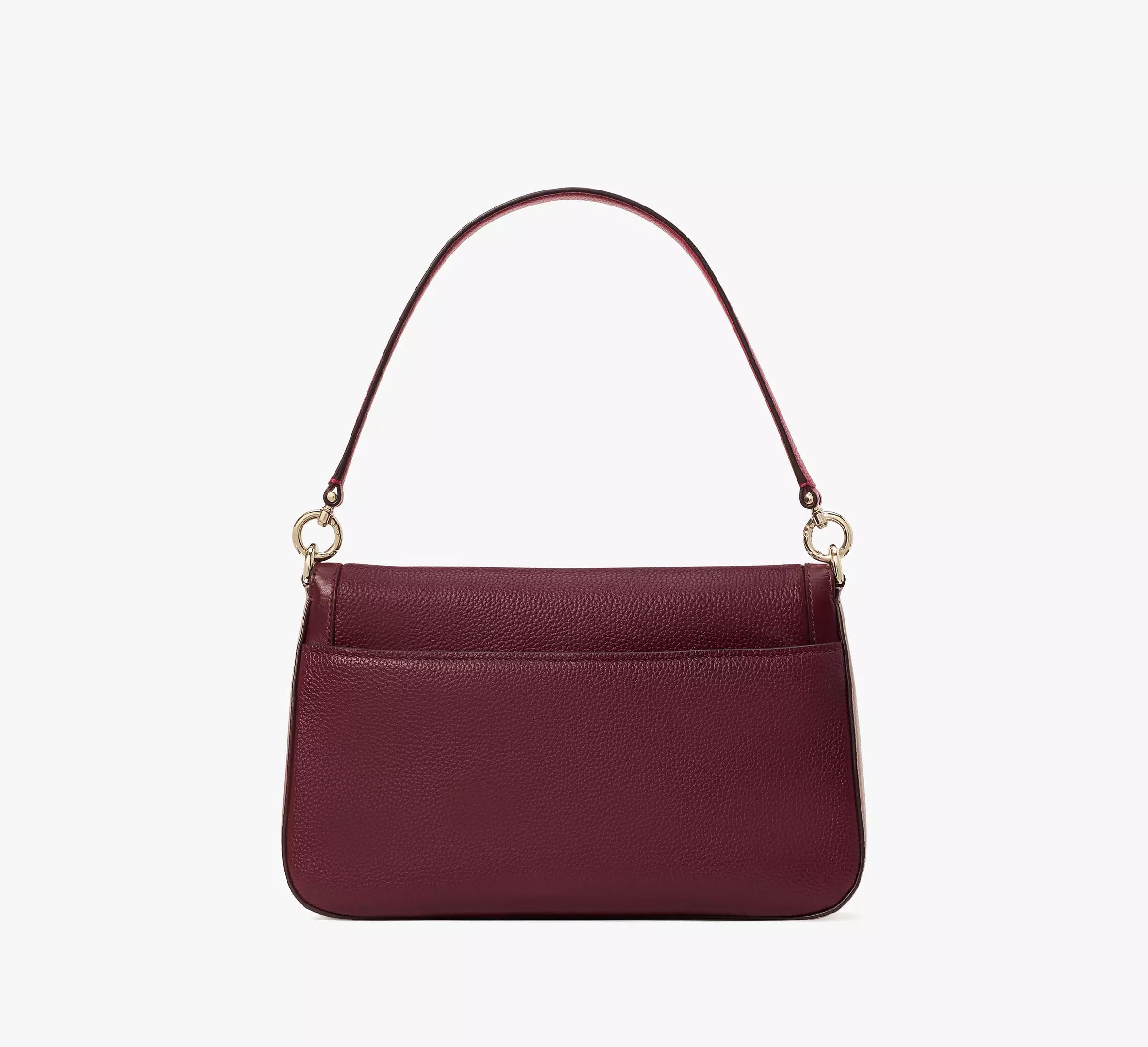 Hudson Colorblocked Convertible Flap Shoulder Bag Product Image