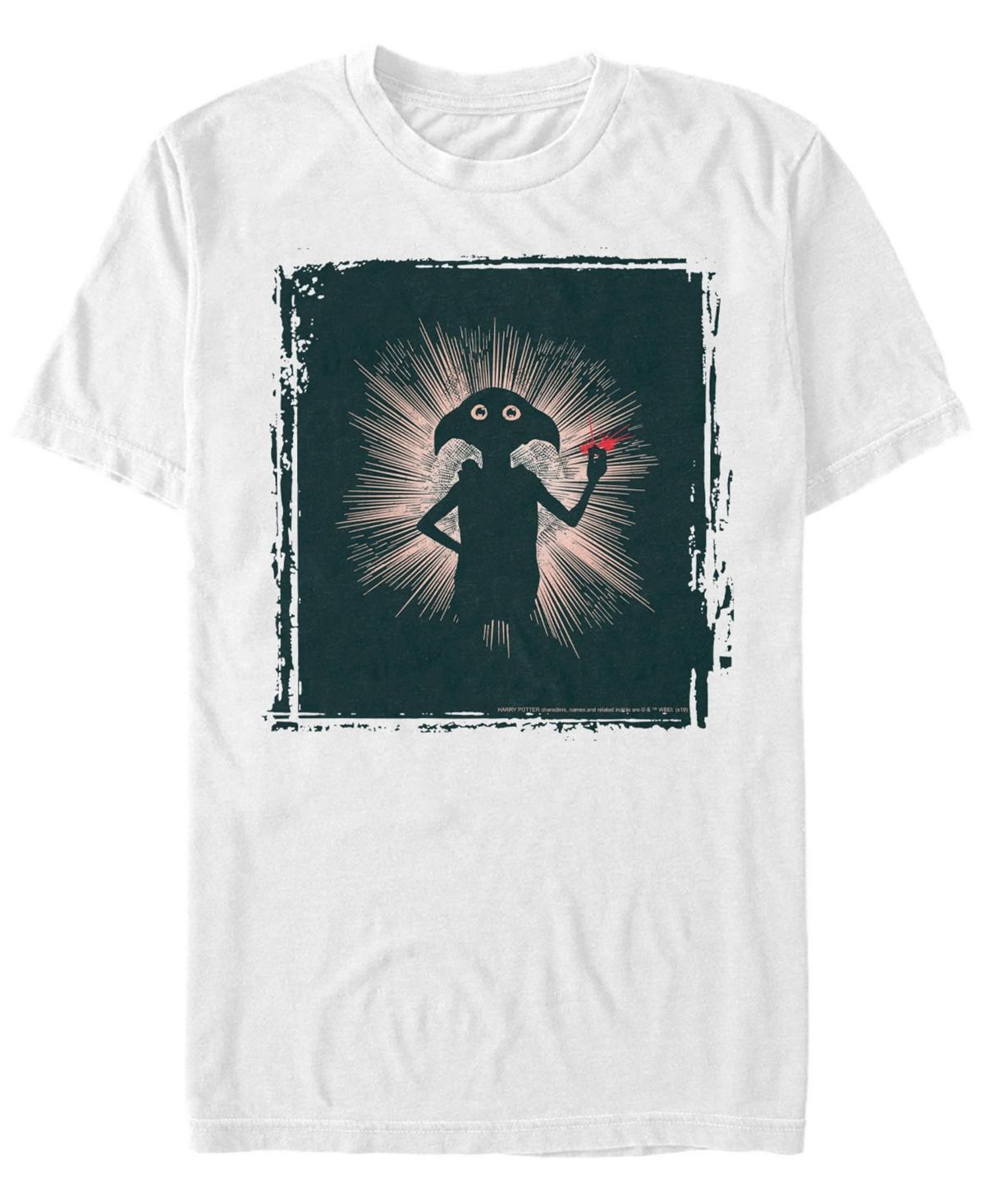 Men's Harry Potter Dobby Silhouette Tee, Size: 3XL, White Product Image