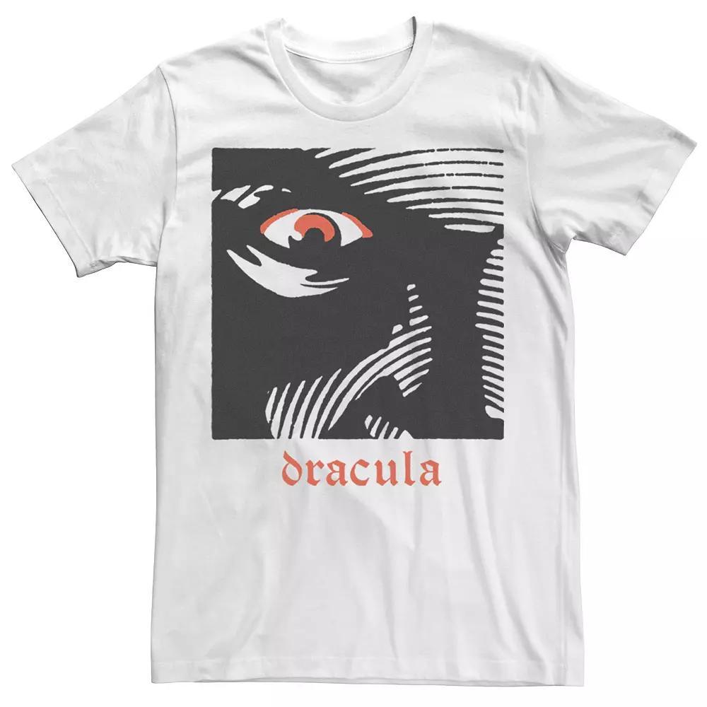 Men's Universal Monsters Dracula Eye Poster Graphic Tee, Size: XXL, White Product Image