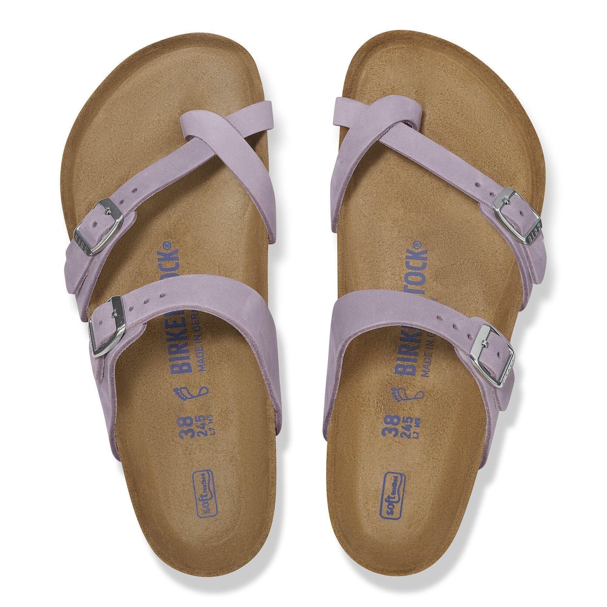 Mayari Soft Footbed Nubuck Leather Purple Fog Product Image