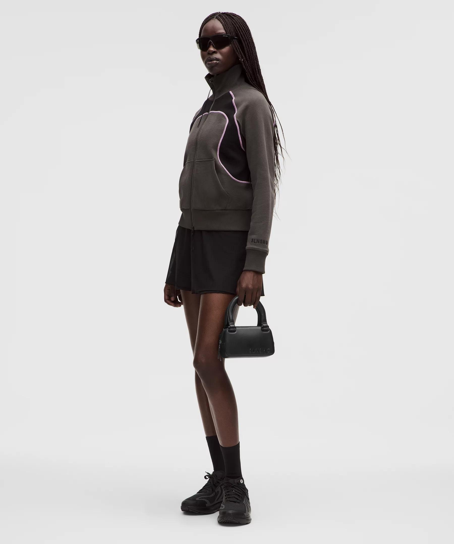 Leather Alternative Top-Handle Mini Belt Bag *SLNSH Collection Product Image