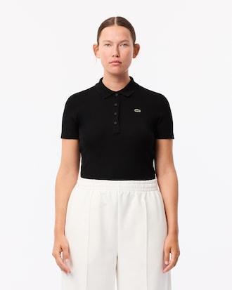 Slim Fit L.12.D Ribbed Cotton Polo Shirt Product Image