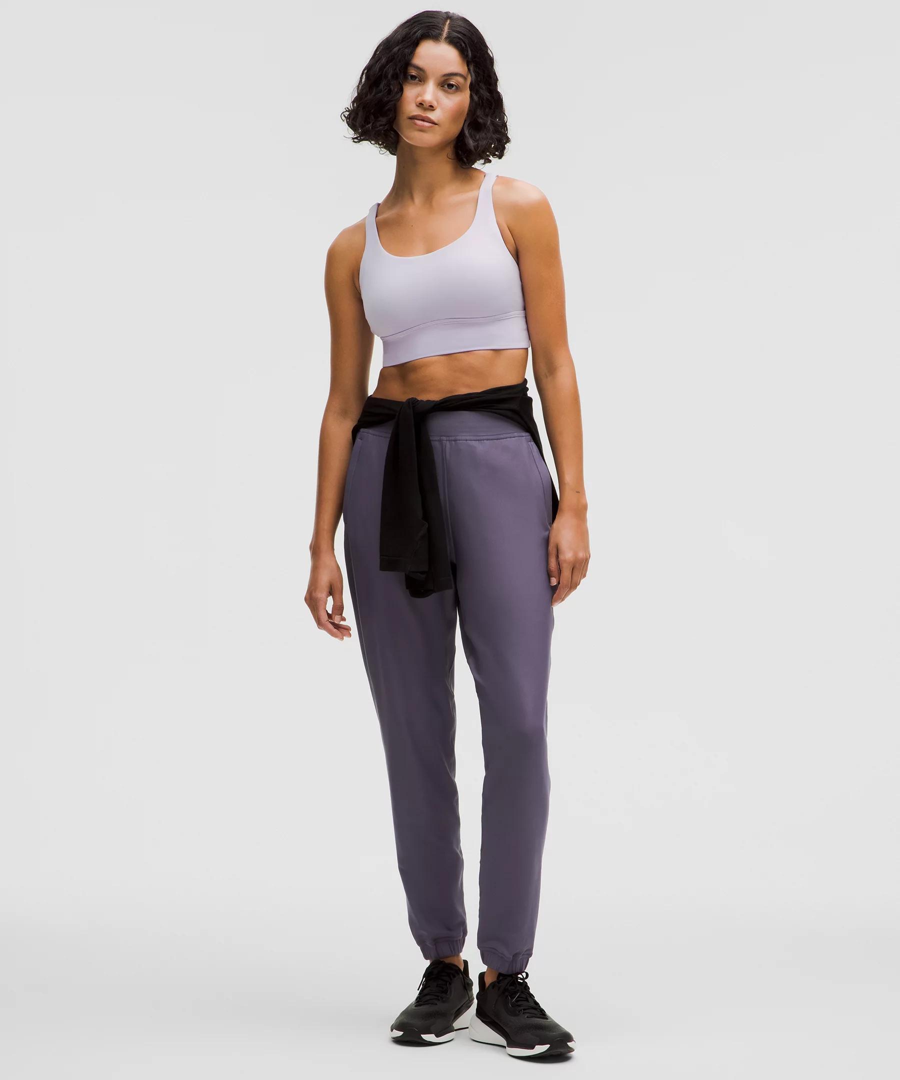 Adapted State High-Rise Fleece Jogger *Full Length Product Image