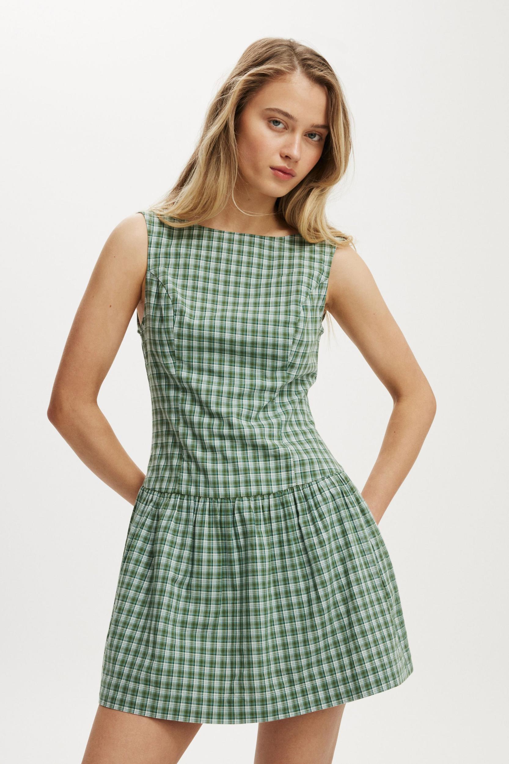 Mikki Drop Hem Mini Dress Product Image