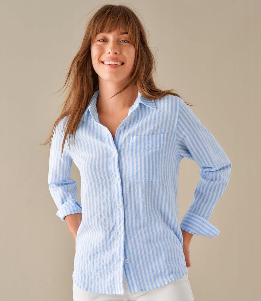 
                            
                                
                                    
                                
                            Women's Bean's Seacoast Seersucker Big Shirt
                         Product Image