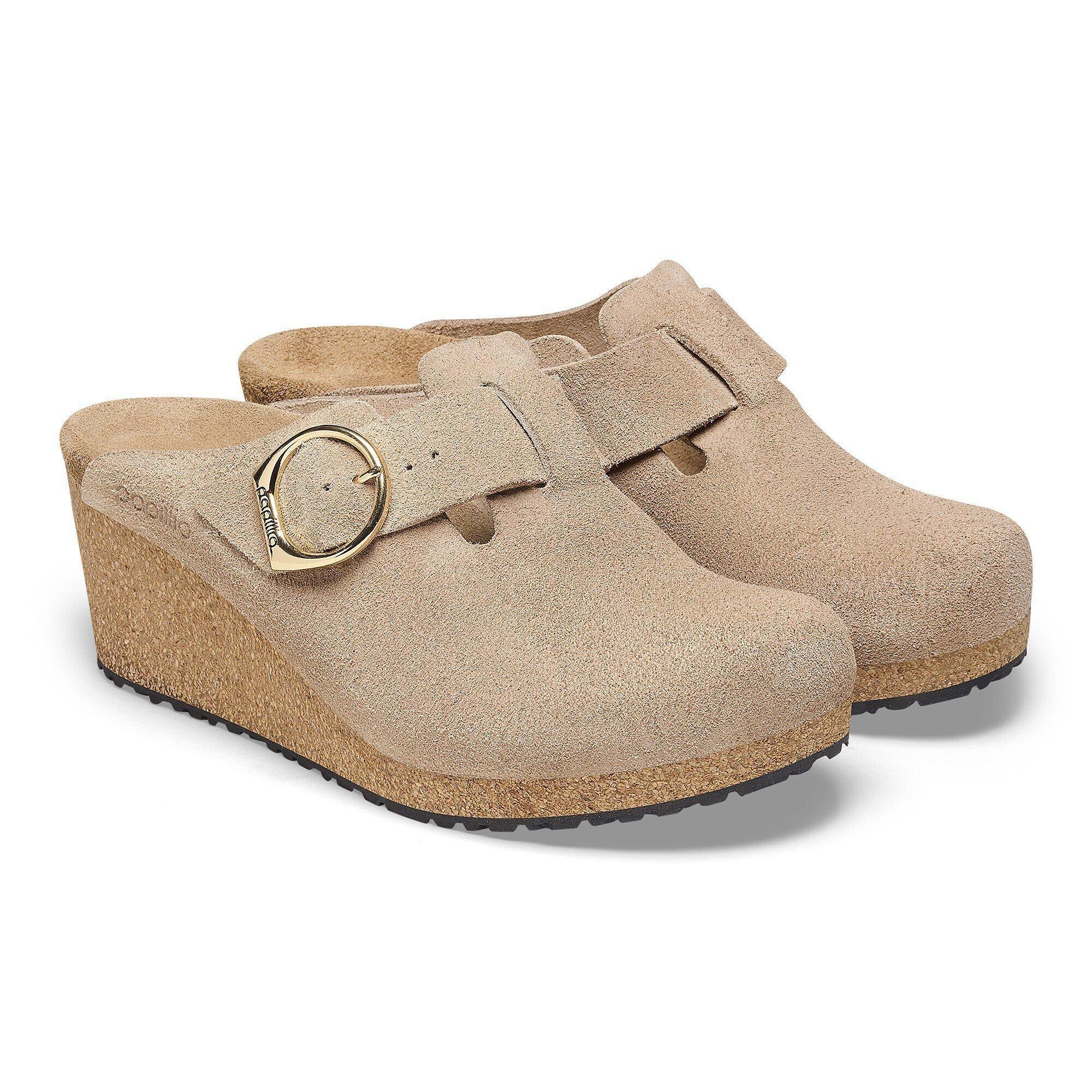 Fanny Ring-Buckle Suede Leather Product Image
