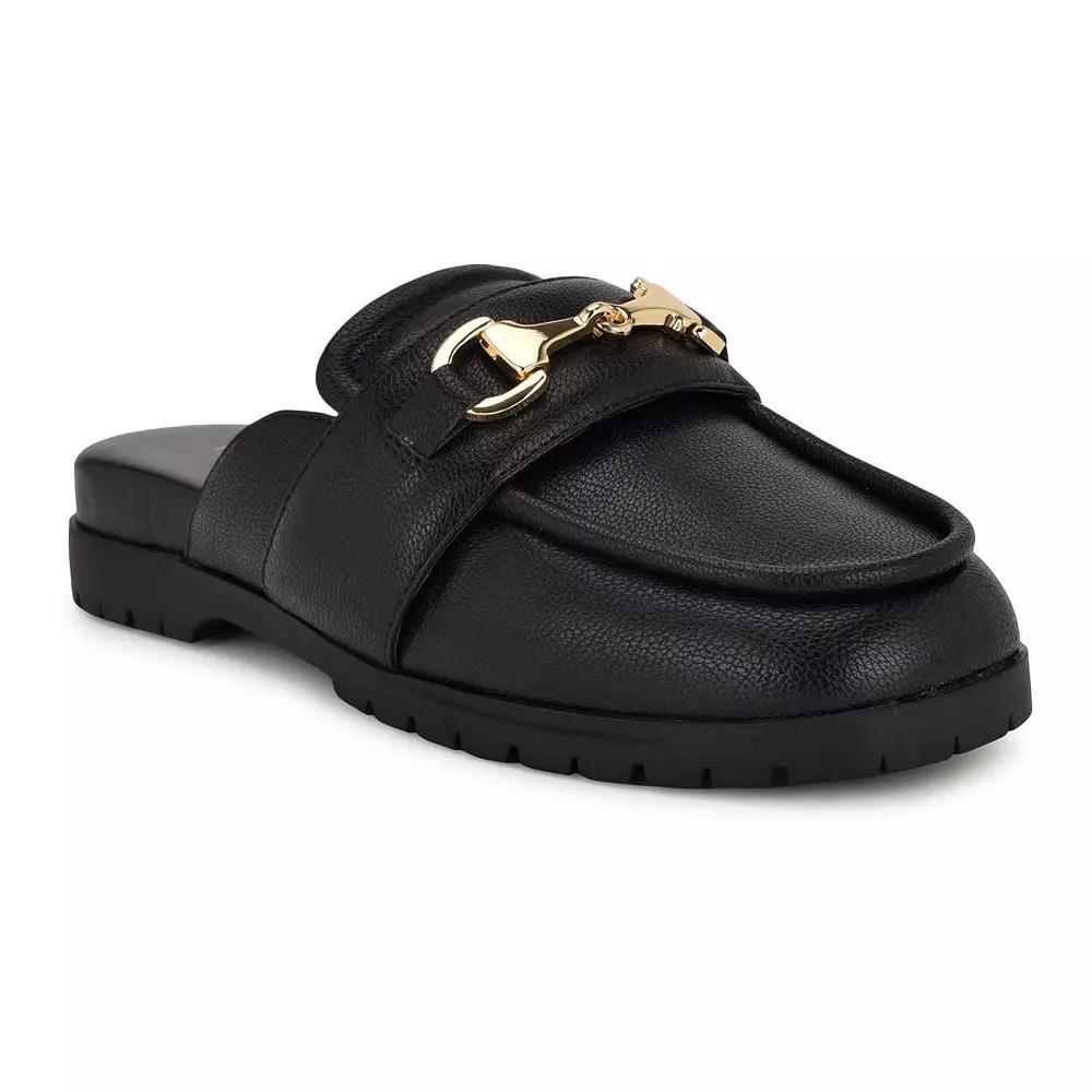 Nine West Kunne Women's Slip-On Casual Loafer Mules, Size: 6, Black Product Image