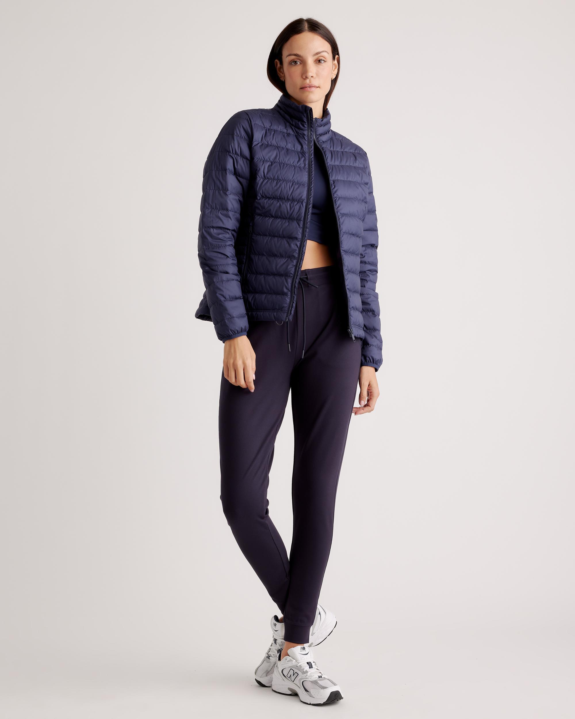 Quince | Women's Lightweight Down Packable Puffer Jacket Size XL, Recycled Polyester Product Image