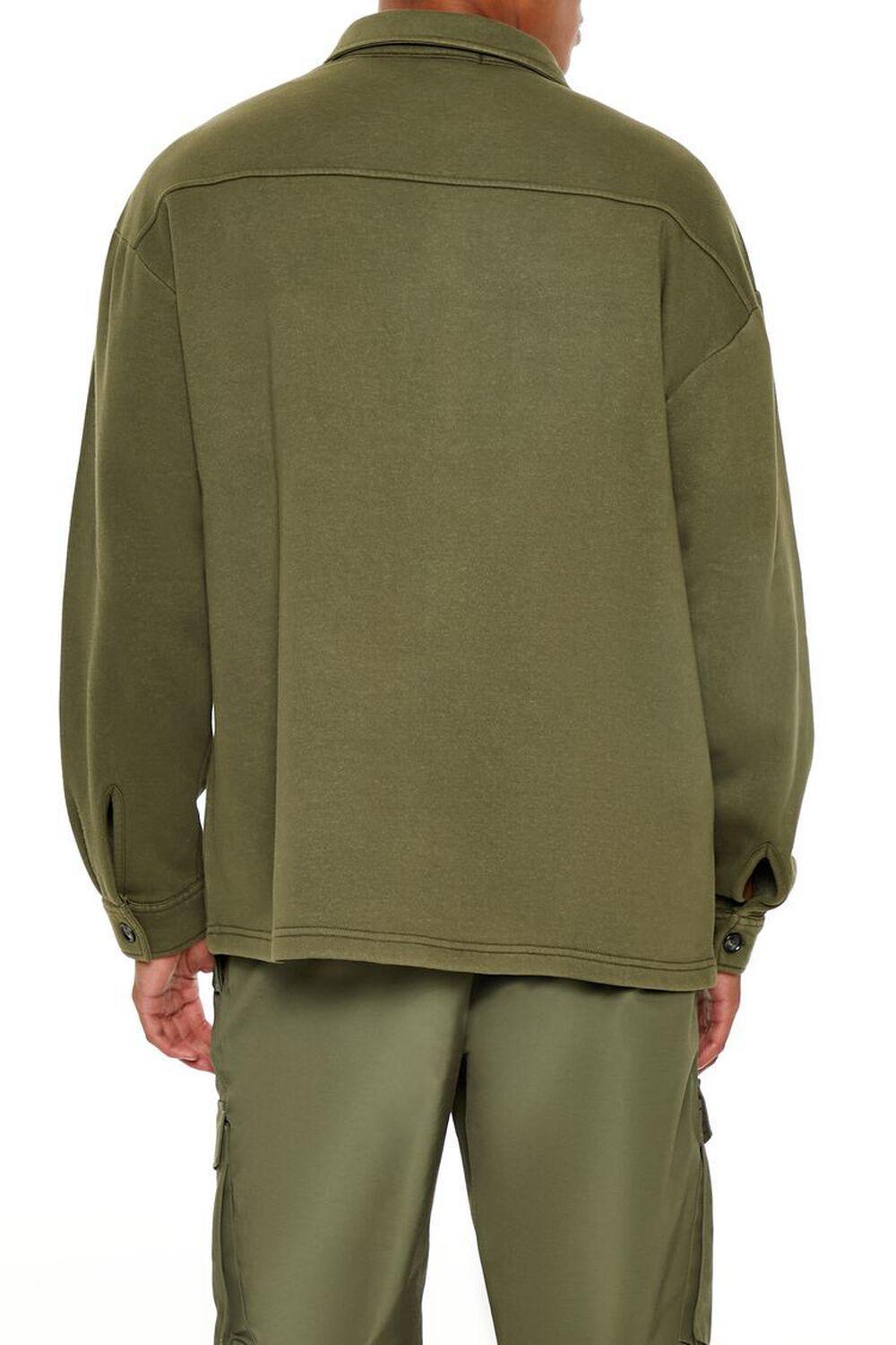 Washed Button-Front Pocket Shirt | Forever 21 Product Image