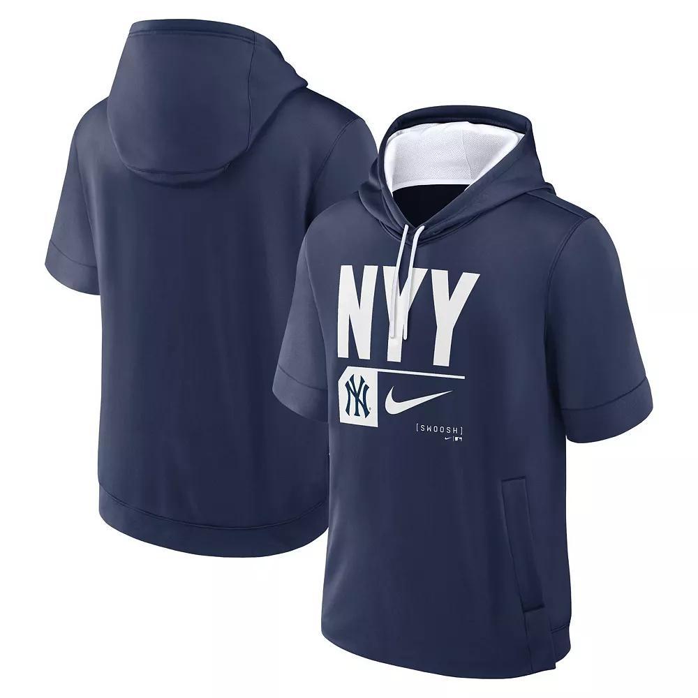Men's Nike Black Chicago White Sox Tri Code Lockup Short Sleeve Pullover Hoodie, Size: 2XL Product Image