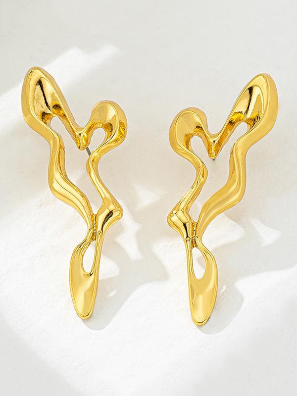 Geometric Drop Earrings Product Image