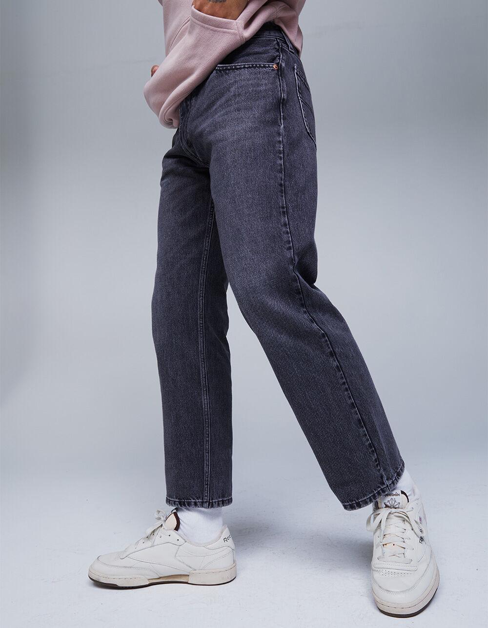 LEVI'S 555™ Relaxed Straight Mens Jeans - Cheers To That - WASHED BLACK Product Image