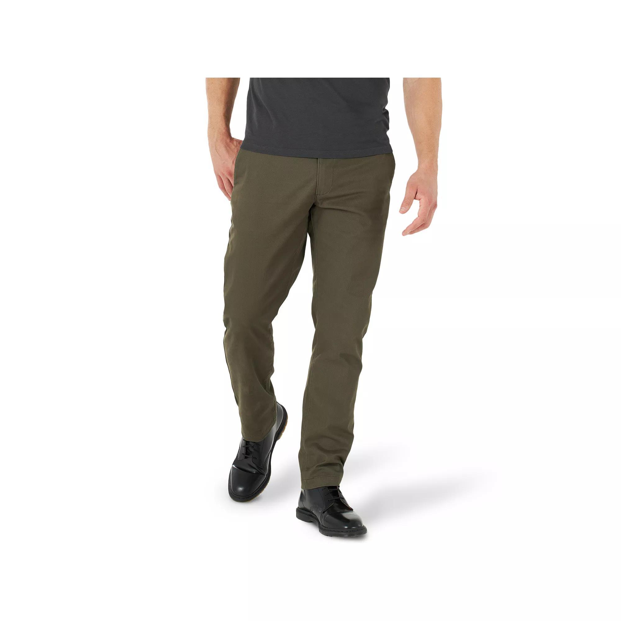 Mens Lee Extreme Motion MVP Relaxed Fit Pants Green Product Image