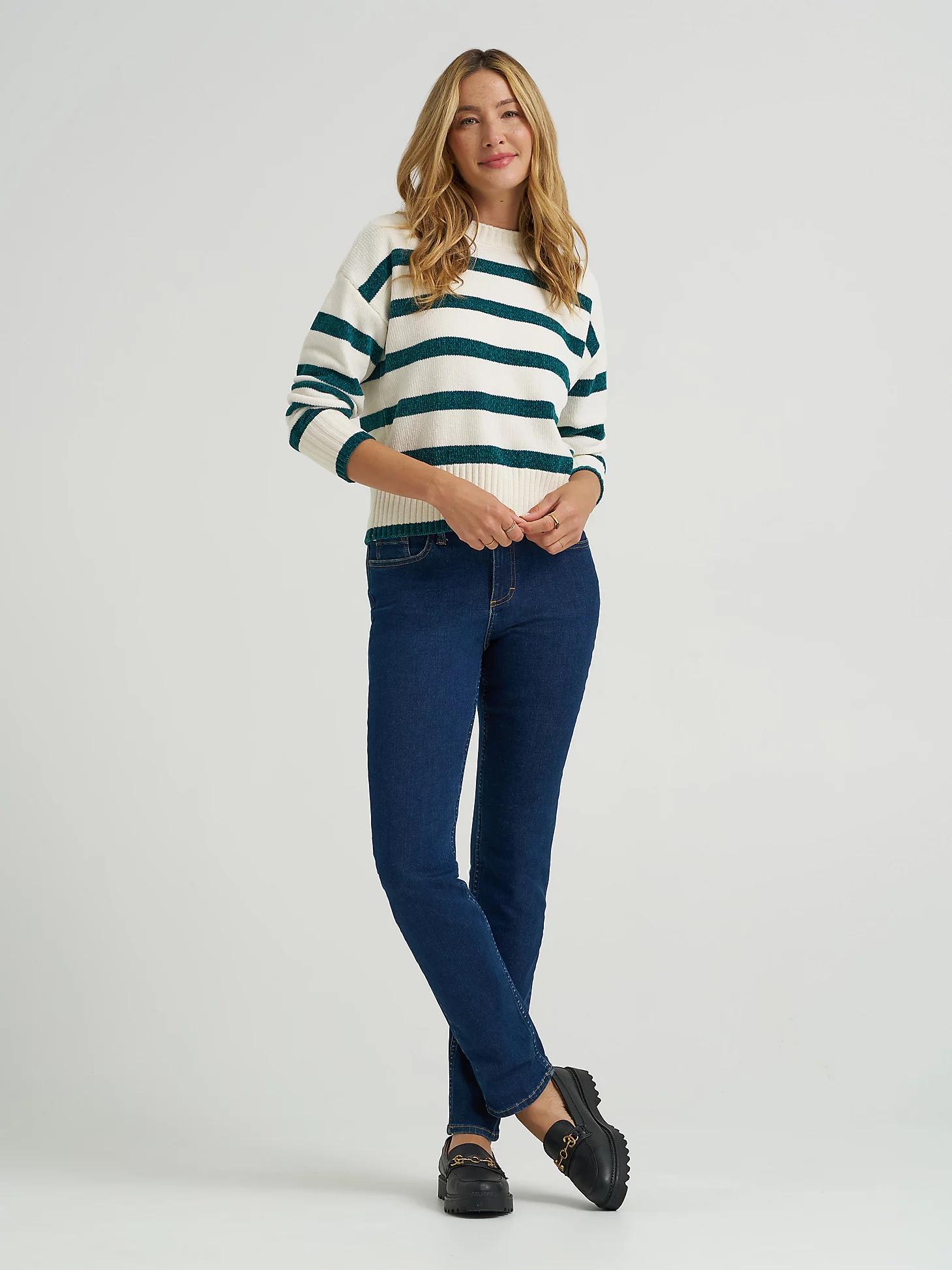 Women's Striped Chenille Sweater | Women's Tops & Tees | Lee® Product Image