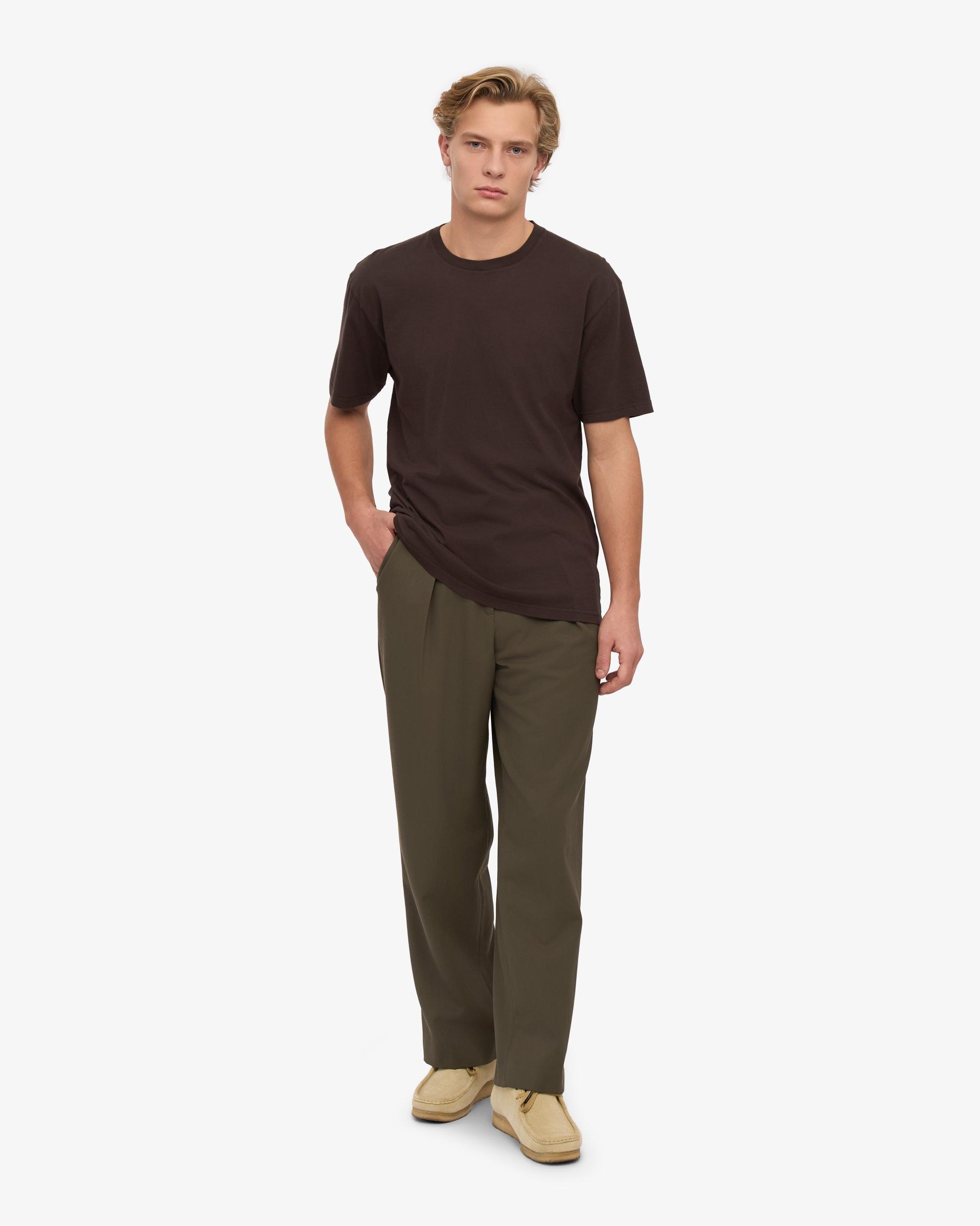 Classic Organic Tee - Coffee Brown Product Image