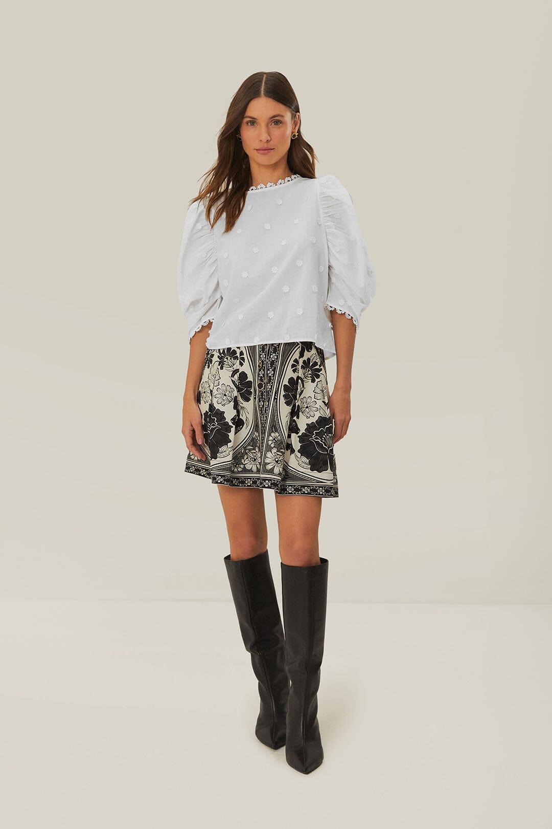 Off-White 3D Flowers Blouse Product Image