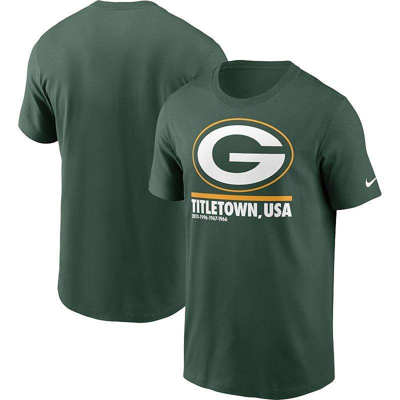 Mens Nike Bay Packers Hometown Collection Title Town T-Shirt Product Image
