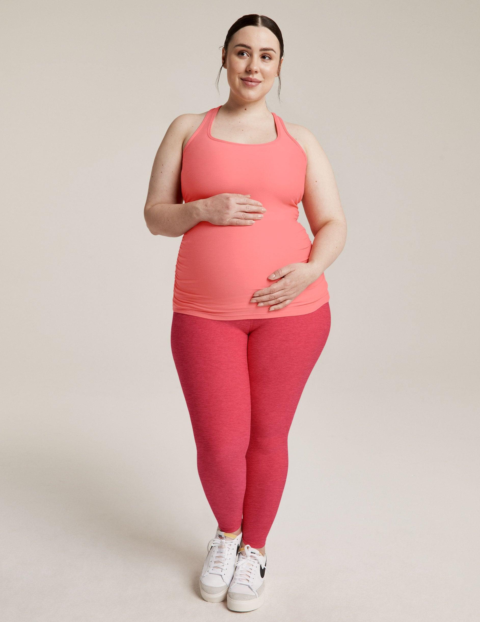 Featherweight Let It Grow Racerback Maternity Tank Product Image