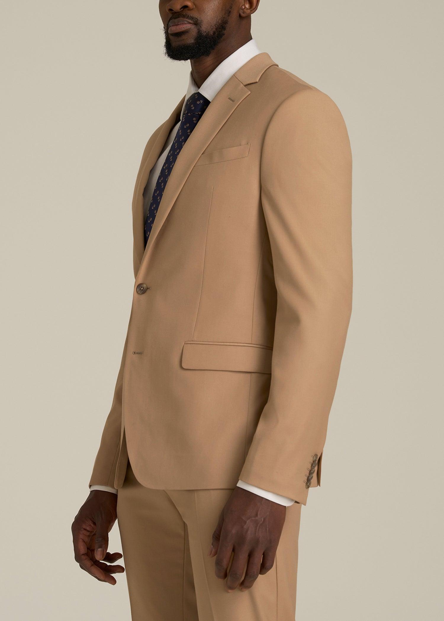 Suit Jacket for Tall Men in Tannin Male Product Image