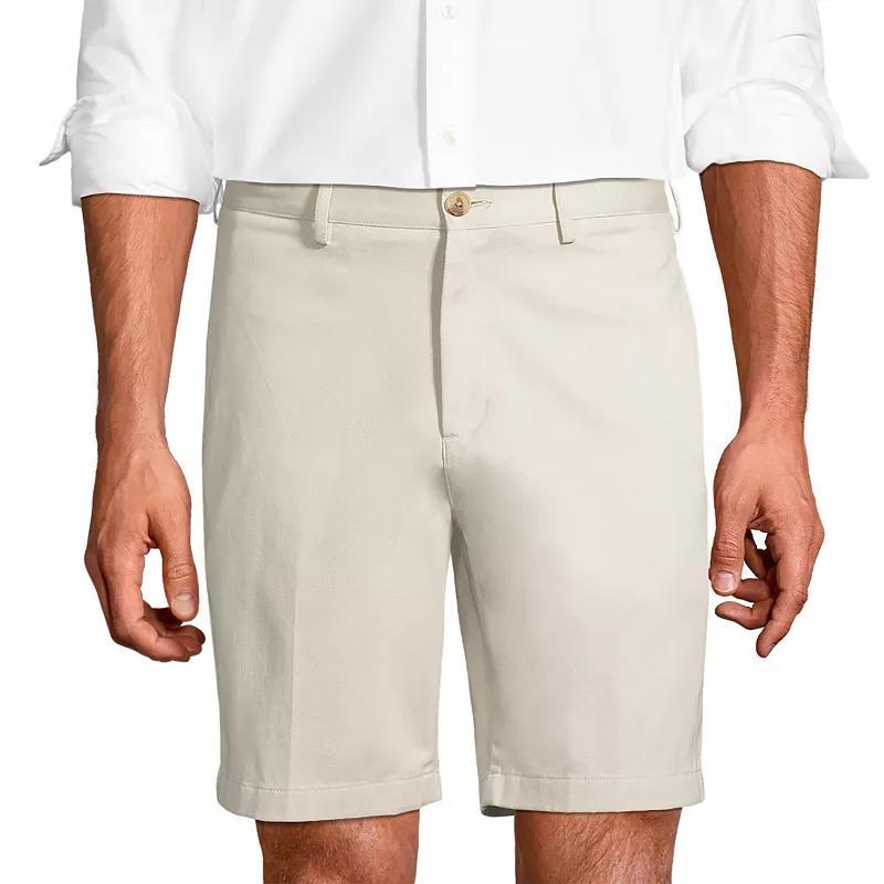 Big & Tall Lands' End Chino Shorts, Men's, Size: 48, Green Product Image