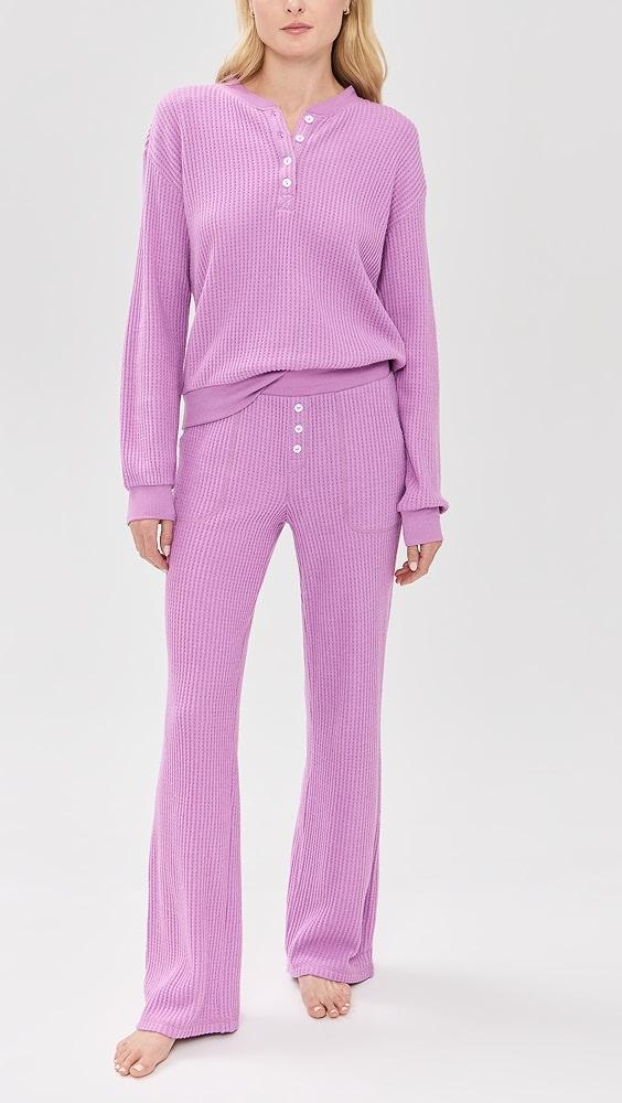 PJ Salvage Seeing Stripes Long Sleeve Top | Shopbop Product Image
