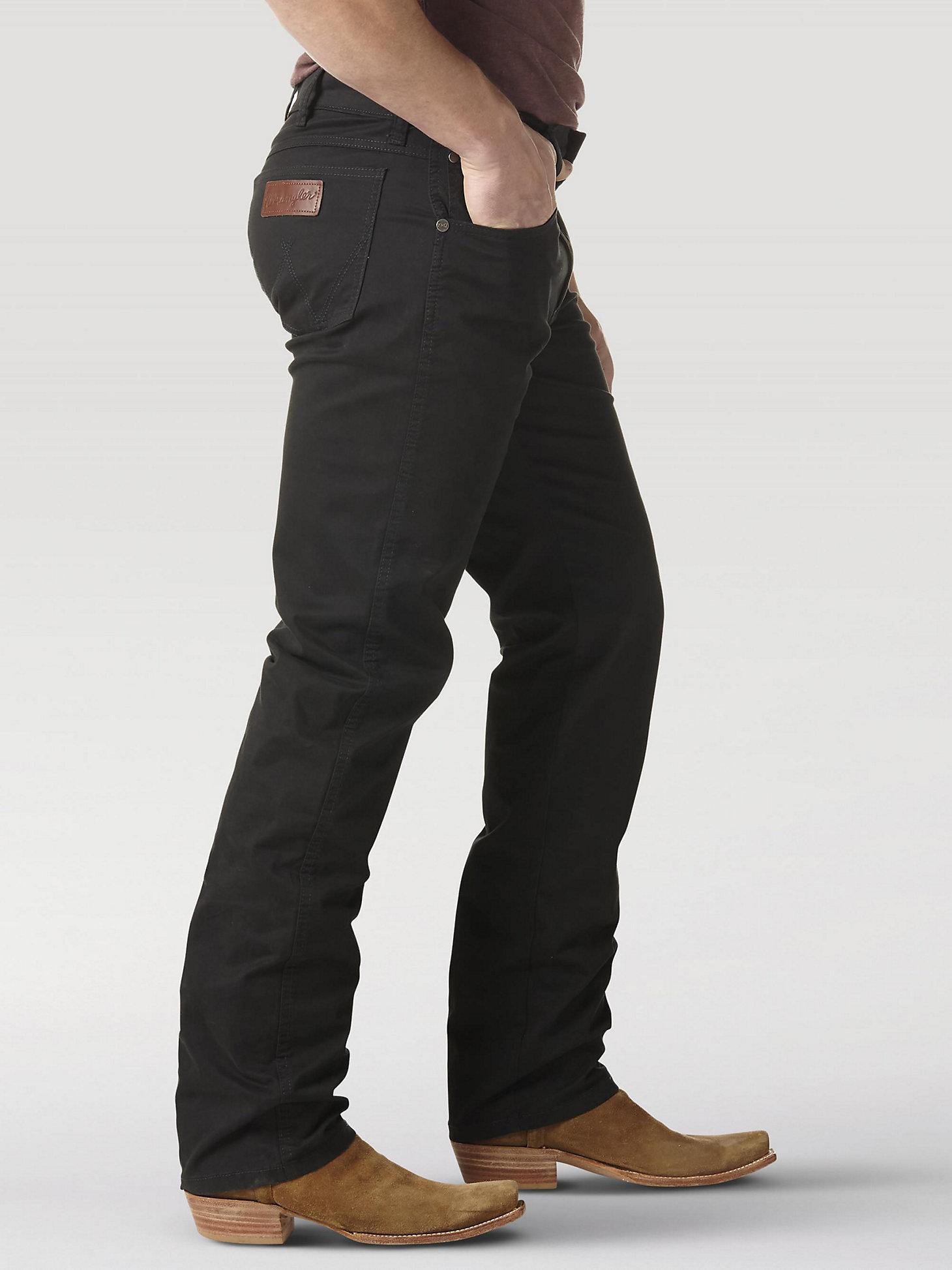 Men's Wrangler Retro® Slim Fit Straight Leg Pant | Men's PANTS | Wrangler® Product Image