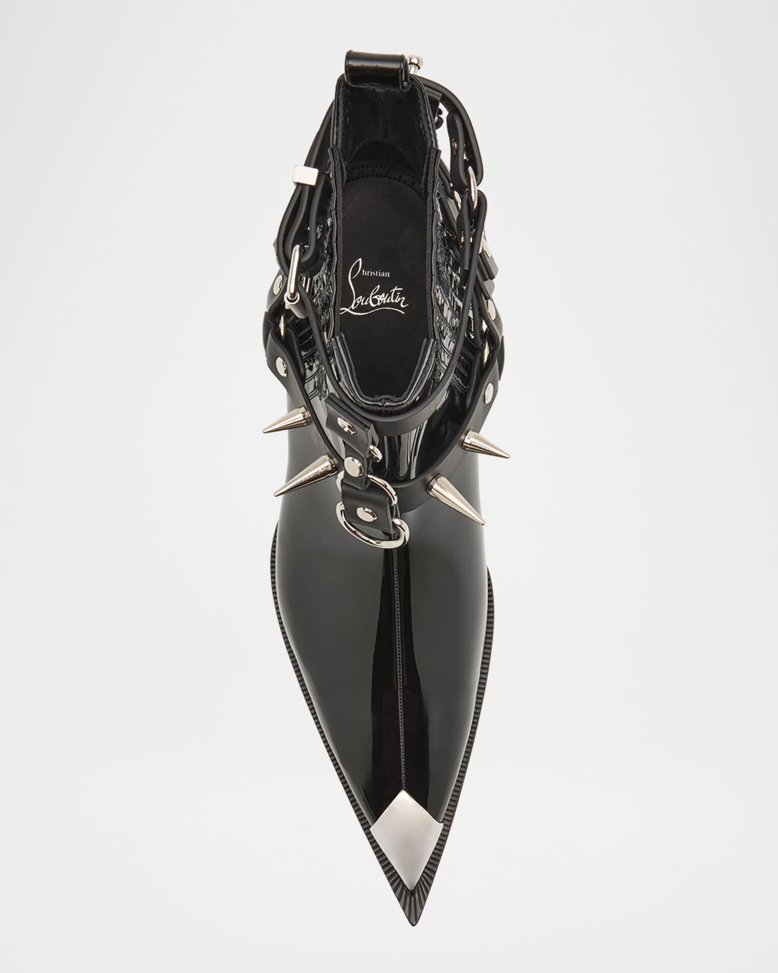 Men's Chesteviss Patent Leather Chelsea Boots Product Image