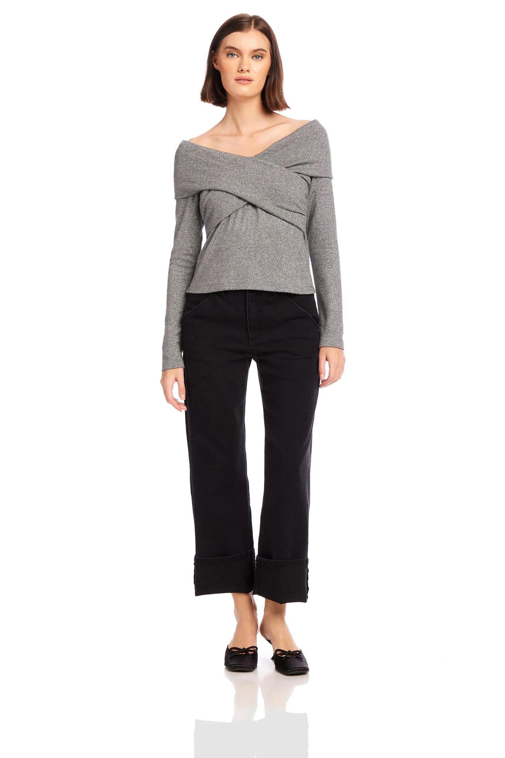 Lana Crossover Drape Top Product Image