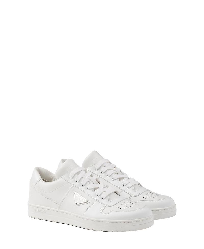 Prada Mens Downtown Leather Sneakers Product Image