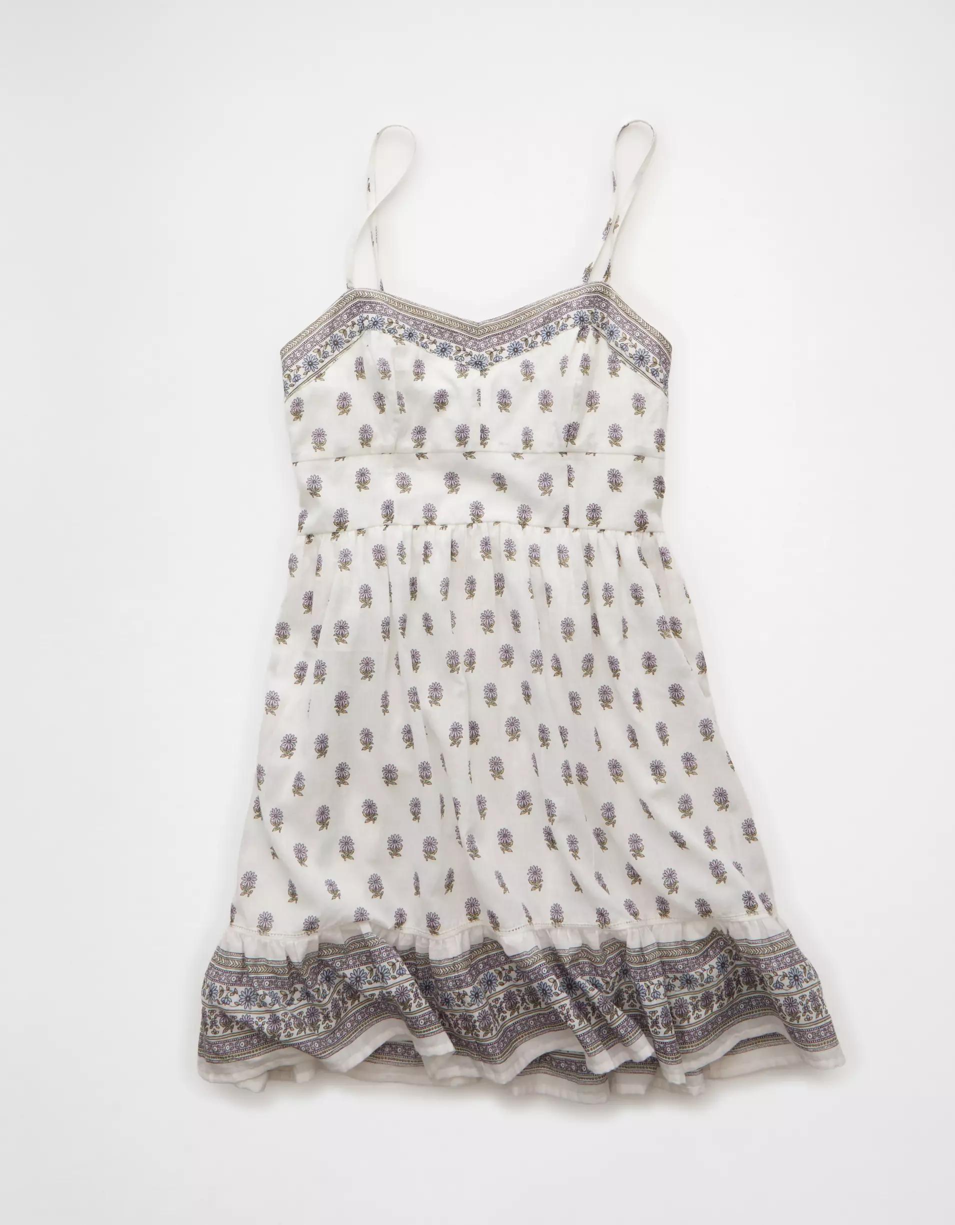 AE x The Summer I Turned Pretty Printed Mini Dress Product Image