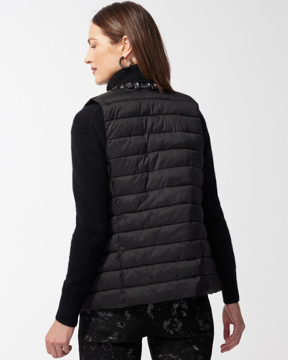 Embellished Puffer Vest Product Image