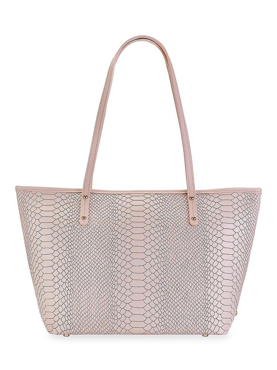 Womens Zip Taylor Leather Tote Product Image