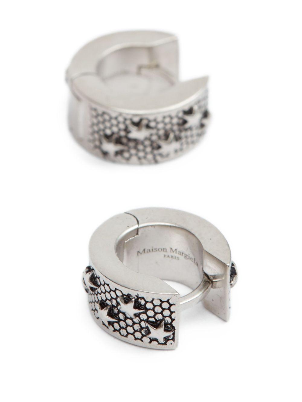 Star hoop earrings Product Image