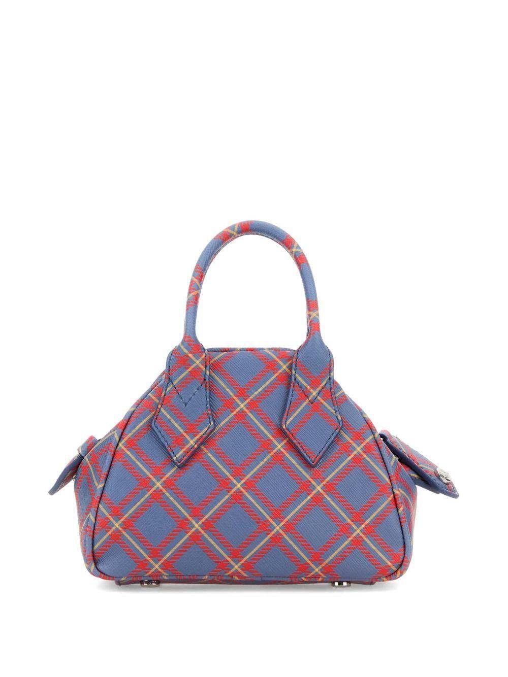 Printed synthetic leather mini Yasmine handbag Product Image
