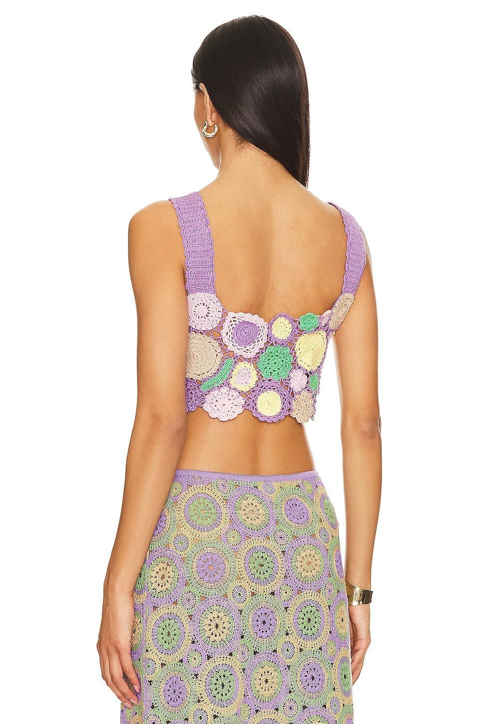 Tanit Crop Top Agua Bendita Product Image