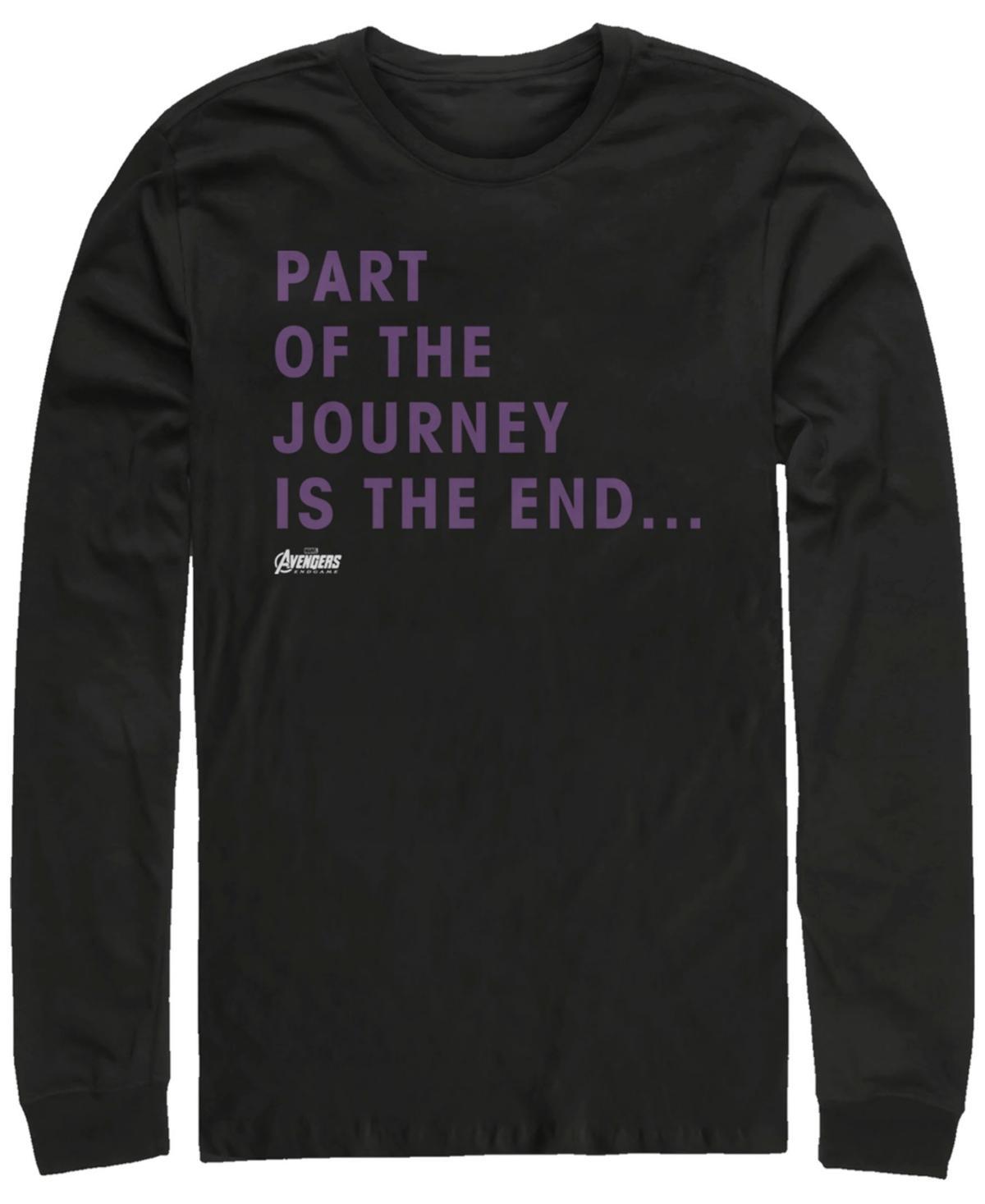 Men's Marvel Avengers Endgame Journey Tee, Size: Small, Black Product Image