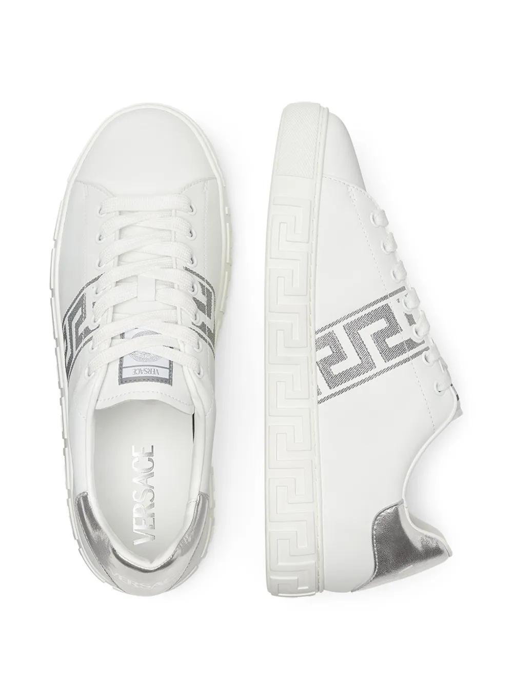 Greca embroidered sneakers Product Image
