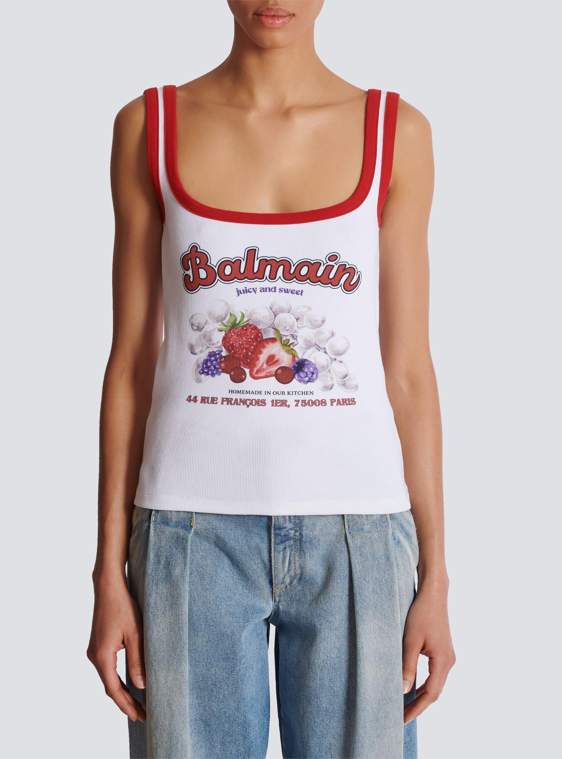 Balmain Fruit tank top Product Image