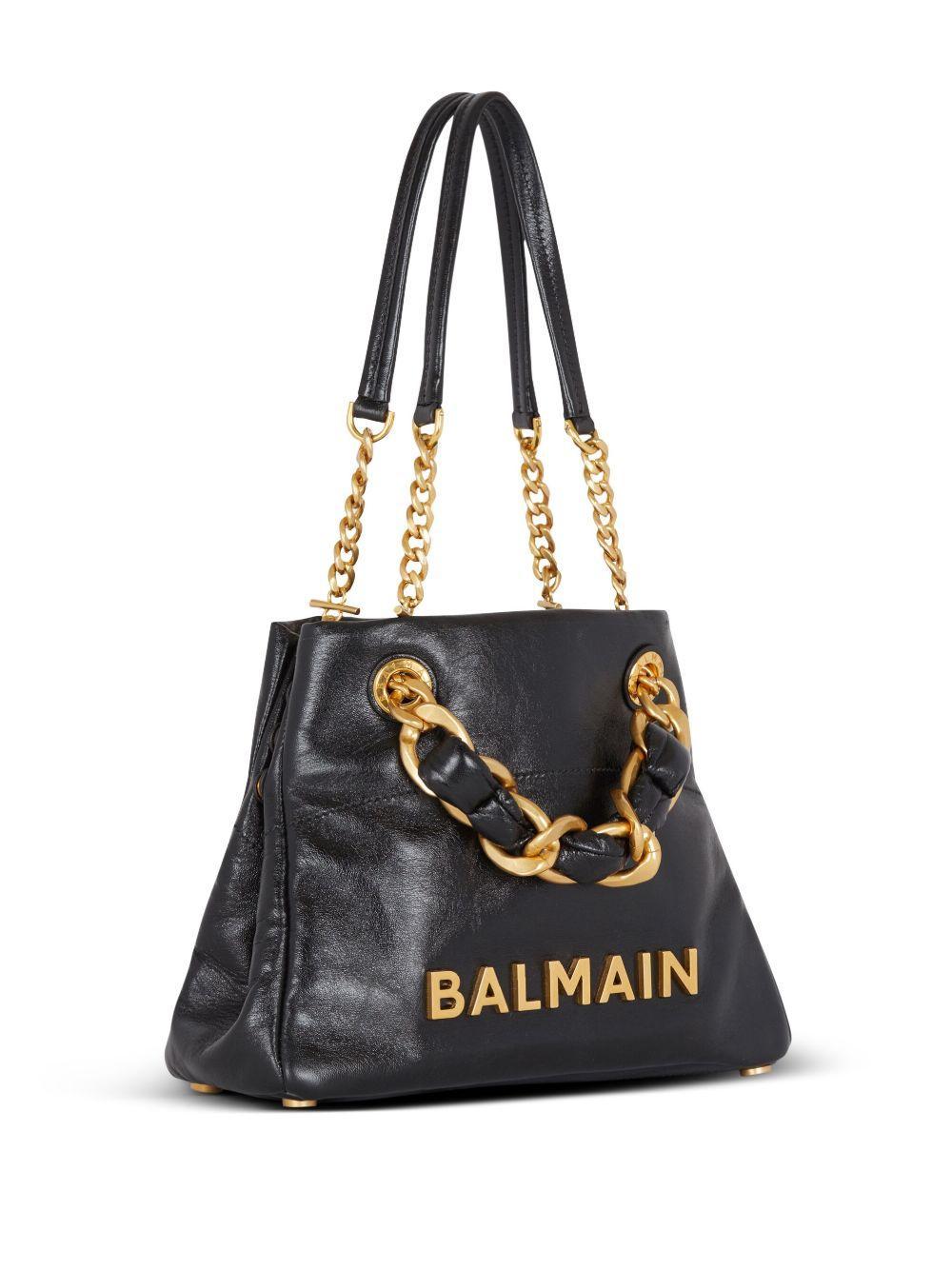 small 1945 Soft leather tote bag Product Image