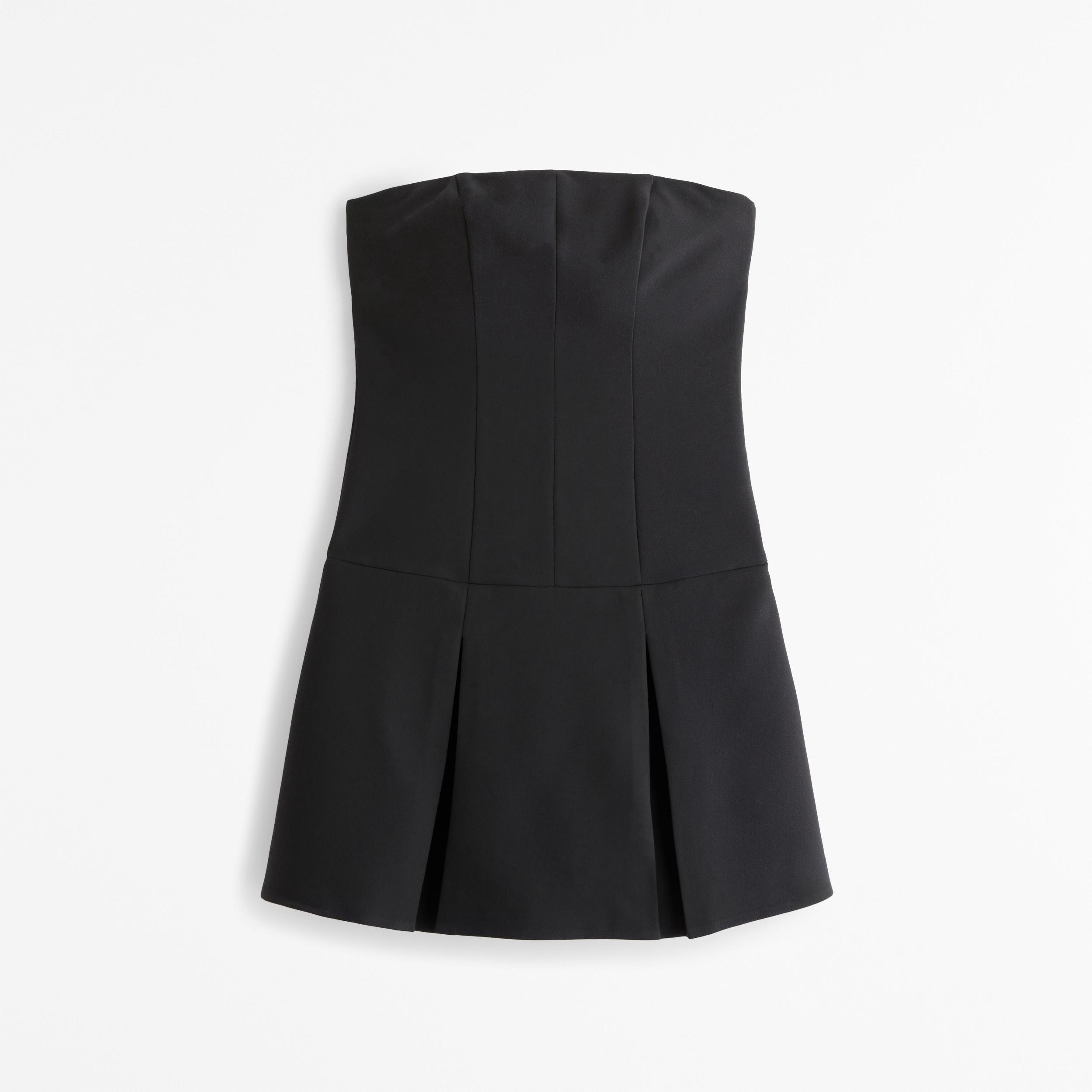 Strapless Pleated Skort Product Image