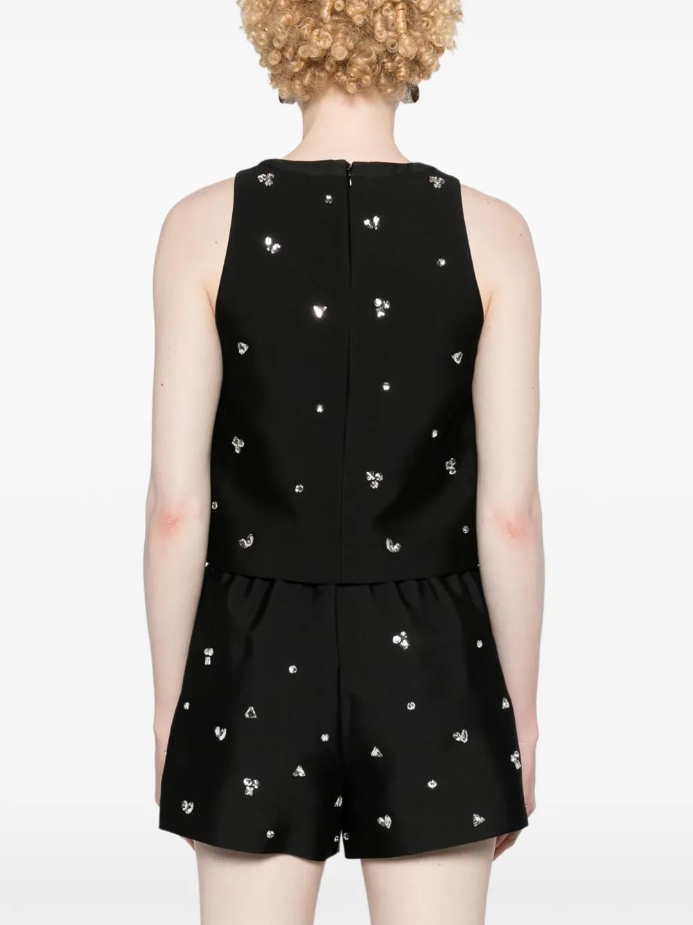 rhinestone-embellished tank top Product Image