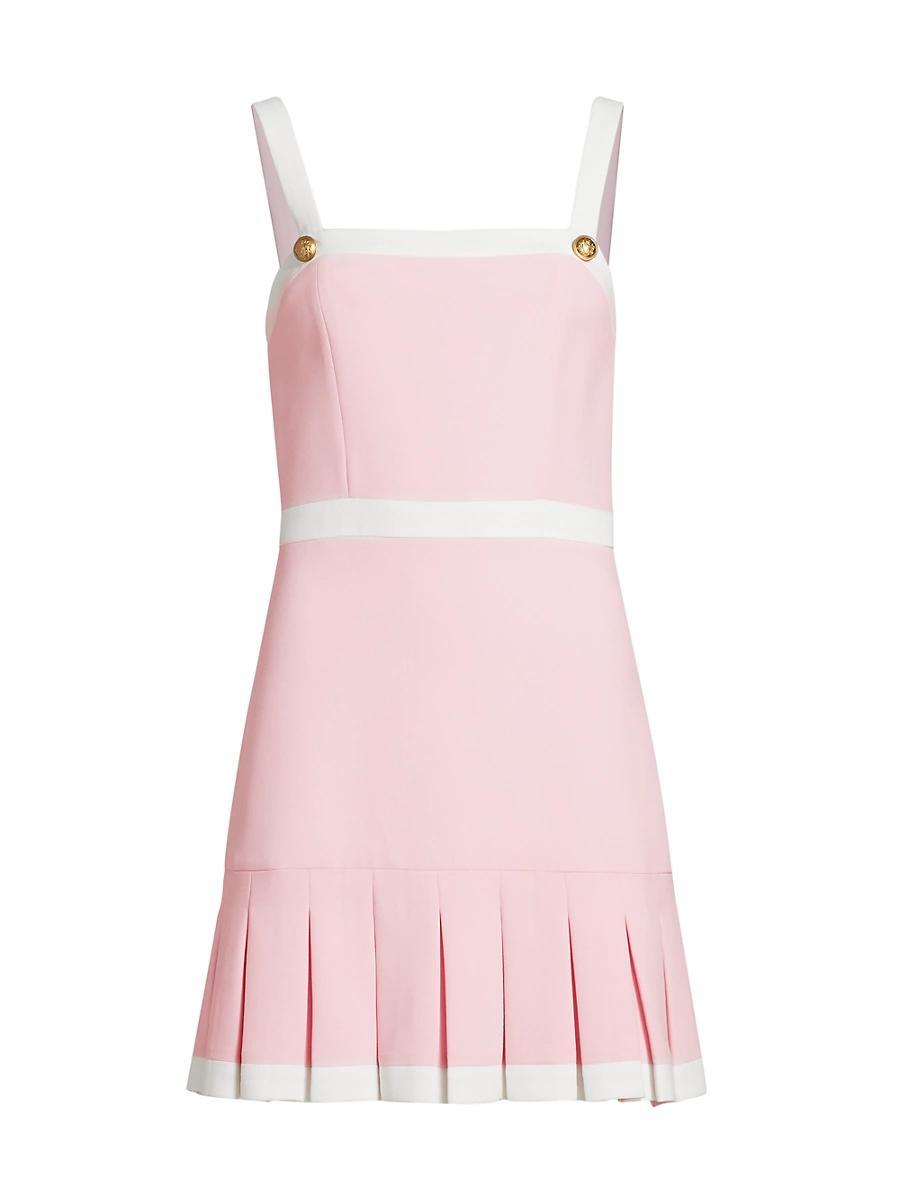 Womens Clarine Pleated Minidress Product Image