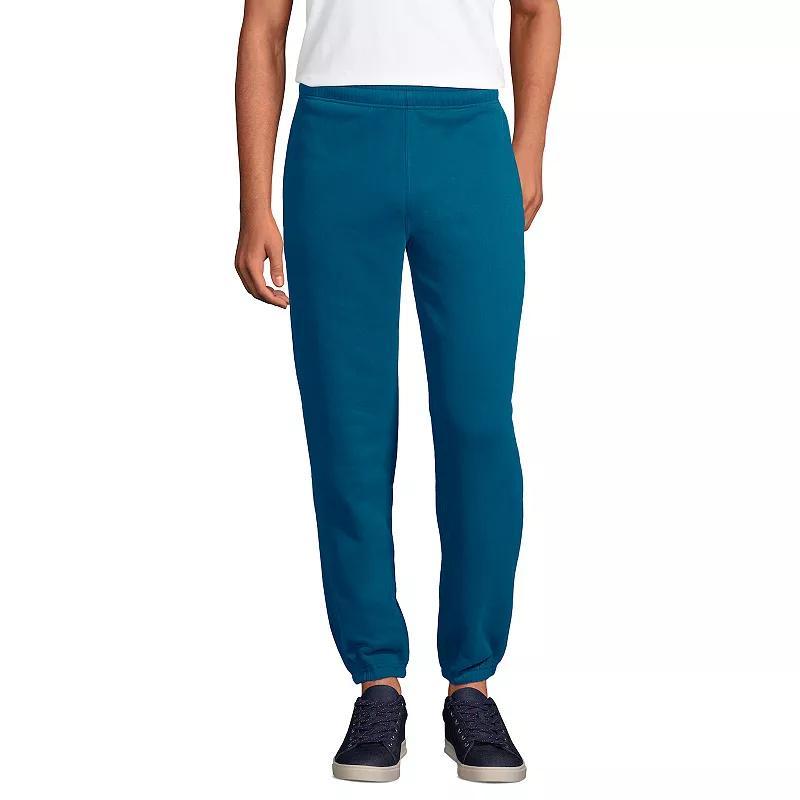 Men's Lands' End Serious Sweats Sweatpants, Size: Large, Nautical Red Product Image